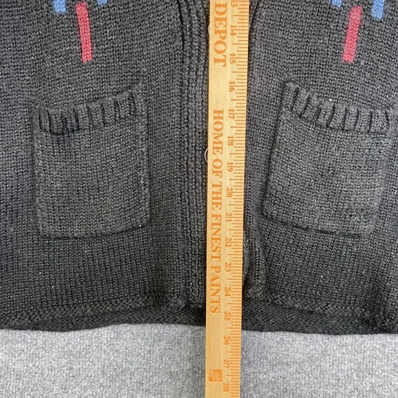 Idyllwind Cardigan Sweater Womens XS Multicolor Aztec Western Shawl Knit Chunky - Picture 7 of 9